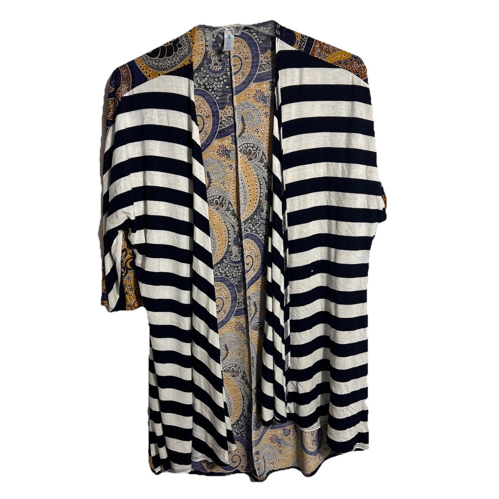 Women's Open Cardigan Tunic Elbow Sleeve Boho Summer Lightweight Blouse Boutique